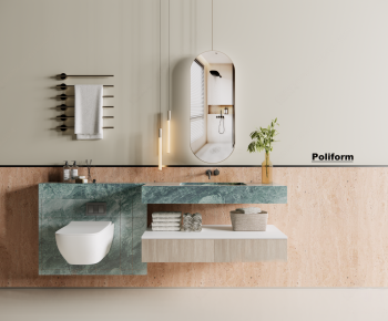 Modern Bathroom Cabinet-ID:392348056