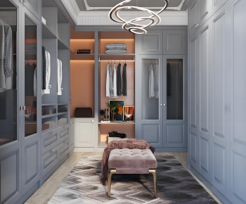 Simple European Style Clothes Storage Area-ID:361027968