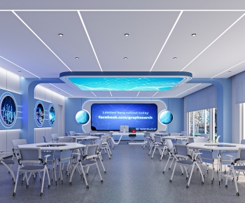 Modern Smart Classroom-ID:517678986