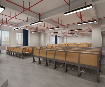 Modern School Classrooms-ID:923680071