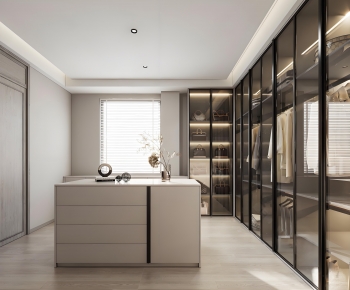 Modern Clothes Storage Area-ID:789179899
