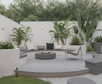 Modern Courtyard/landscape-ID:846712118