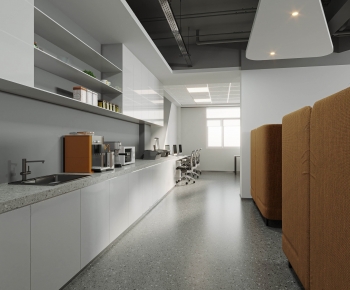 Modern Office Tea Room-ID:436655049