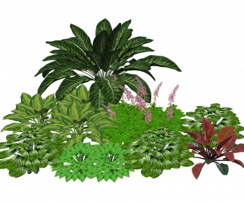 Modern Plant Pile-ID:891089928
