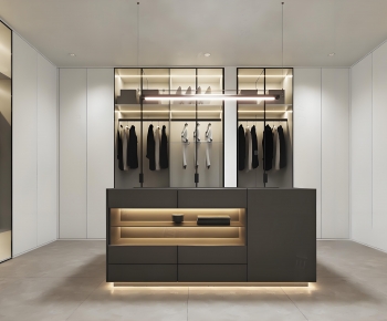 Modern Clothes Storage Area-ID:723279953