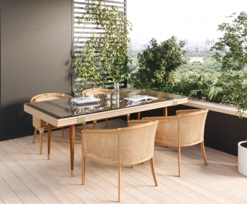 Modern Dining Table And Chairs-ID:426554929