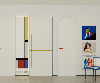 Modern Single Door-ID:485439068