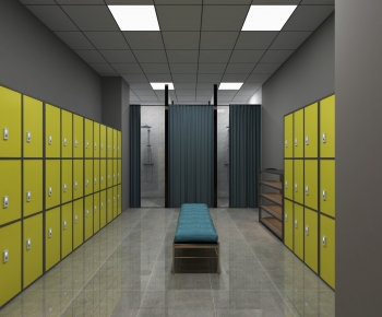 Industrial Style Changing Room-ID:836761059