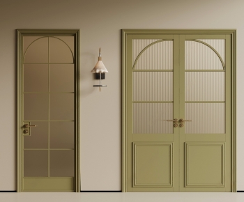 French Style Single Door-ID:810440063