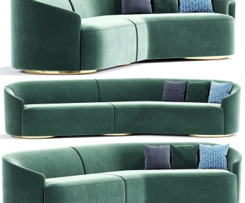 Modern Curved Sofa-ID:743797069