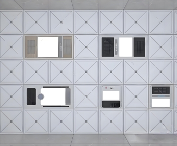 Modern Suspended Ceiling-ID:545960909