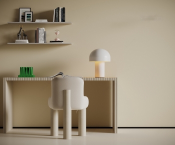 Modern Computer Desk And Chair-ID:294192088