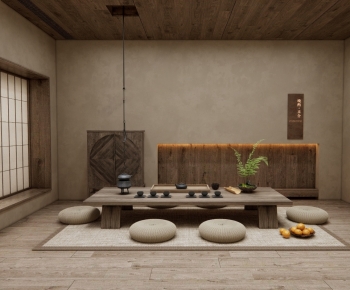 Wabi-sabi Style Tea House-ID:363152039