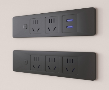 Modern Socket Panel-ID:354044911