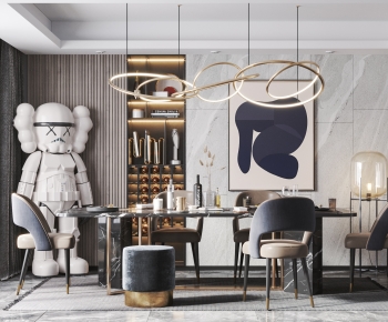 Modern Dining Room-ID:418016914