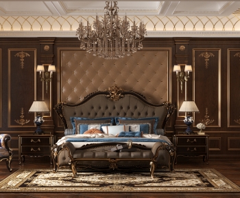 European Style Bedroom-ID:230477094