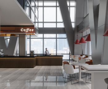 Modern Office Tea Room-ID:836446056