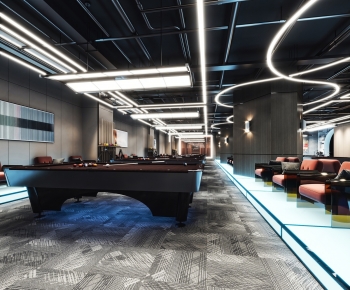 Modern Billiard Room-ID:703830004