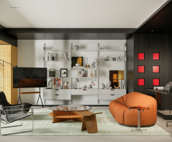 Modern A Living Room-ID:396878969