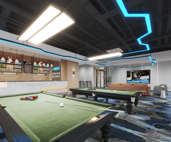 Modern Billiard Room-ID:456052063