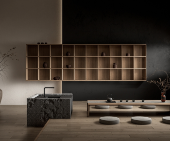 Wabi-sabi Style Tea House-ID:369776962