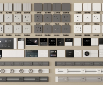 Modern Switch Socket Panel-ID:197133065