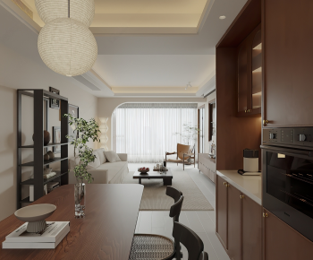 Modern Dining Room-ID:910053977