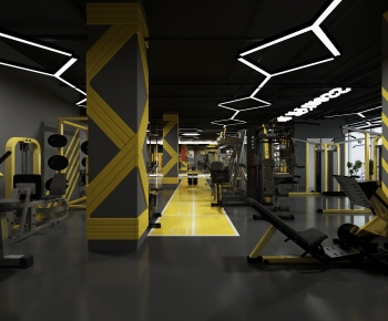 Industrial Style Gym-ID:555989988