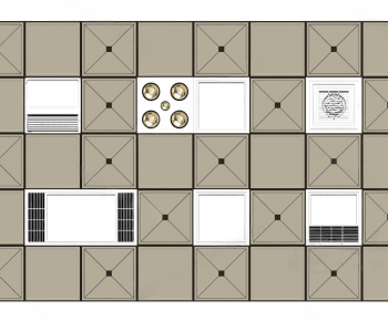 Modern Suspended Ceiling-ID:760767945