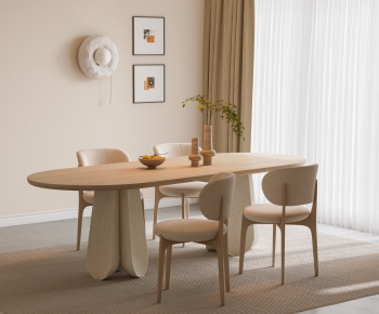 Modern Dining Table And Chairs-ID:586566937
