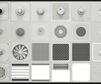 Modern Suspended Ceiling-ID:271058088