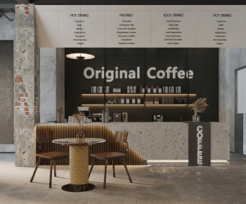 Industrial Style Cafe-ID:127861022