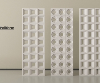 Modern Cement Brick Screen Partition-ID:960540811