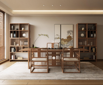 New Chinese Style Tea House-ID:531930914