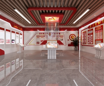 Modern Exhibition Hall-ID:811767106