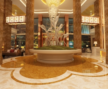 Classical Style Lobby Hall-ID:890089049