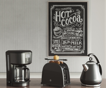 Modern Kitchen Electric Coffee Machine-ID:226603986