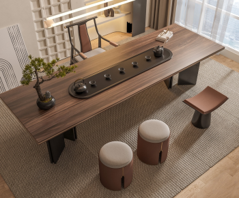 New Chinese Style Tea Tables And Chairs-ID:791038043