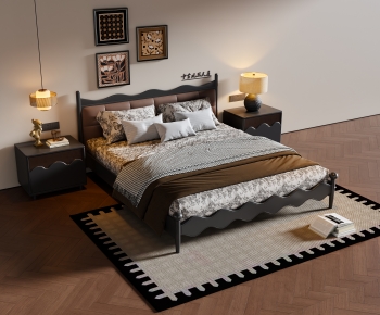 French Style Double Bed-ID:766587978