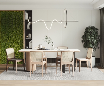 Nordic Style Dining Table And Chairs-ID:806220056