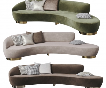 Modern Curved Sofa-ID:563374048