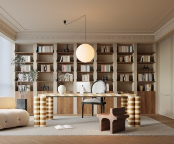 French Style Study Space-ID:968110085