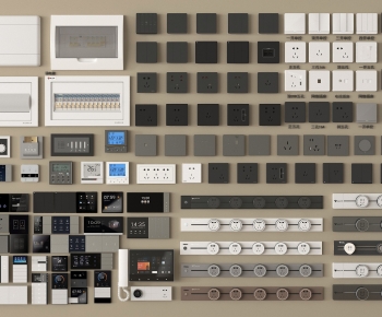 Modern Switch Socket Panel-ID:459001062
