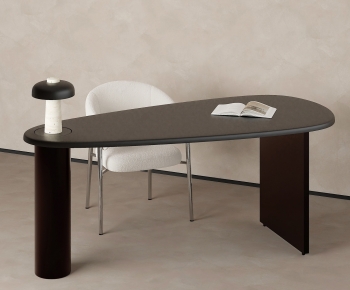 Modern Computer Desk And Chair-ID:937155019
