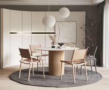 Nordic Style Dining Room-ID:718193054
