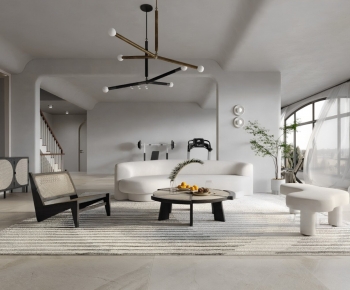 Modern A Living Room-ID:163583997