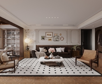 French Style A Living Room-ID:203121902