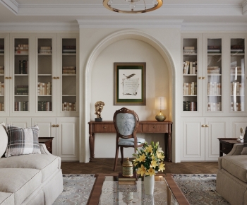 American Style A Living Room-ID:683279042