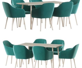 Modern Dining Table And Chairs-ID:737175945