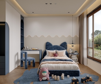 Modern Boy's Room And Son's Room-ID:765203957